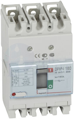 DPX3 160 Автоматический выключатель 3P 160А Legrand 420198