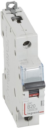 Автомат 1P 20А DX3 (10 кА, B) Legrand 407433