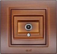 Розетка телевизионная проходная Zena (TV, в сборе, с/у) ABB 609-012800-272