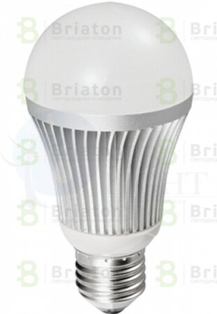 Briaton Лампа LED Е27 8W 6000K DIMM