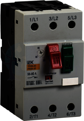 Пускатель ПРК64-80 In=80A Ir=56-80A Ue 660В IEK DMS22-80