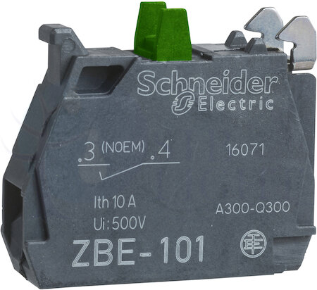БЛОК-КОНТ. ДЛЯ ВИНТ. КРЕПЛЕНИЯ 1НО Schneider Electric ZBE101