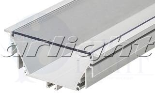 Профиль с экраном ALU-POWER-RW80F-2000ANOD+CLEAR-P Arlight 015479