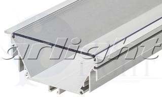 Профиль с экраном ALU-POWER-RW80F-2000ANOD+CLEAR-P Arlight 015479