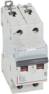 Автомат 2P 10А DX3 (16 кА, B) Legrand 408940