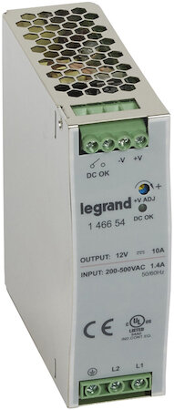 1/2-ф.Имп.Ист.пит.12В 120Вт10A Legrand 146654