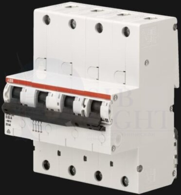 Выключатель автоматический 4-полюсный 32А S754DR-E32 селективный ABB 2CDH784010R0322