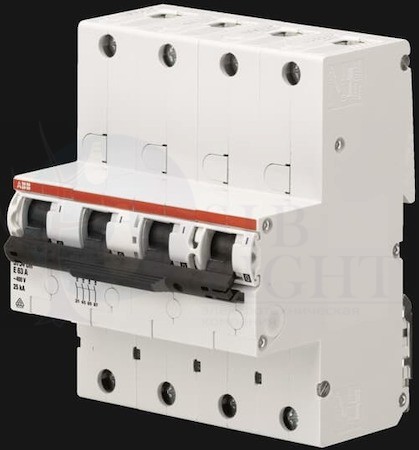 Выключатель автоматический 4-полюсный 32А S754DR-E32 селективный ABB 2CDH784010R0322