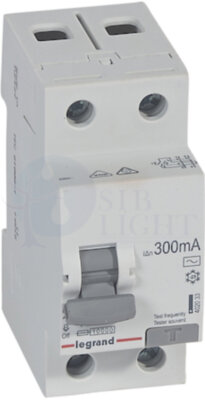 Выключатель дифференциального тока 2P 40А 0.3А RX3 (тип AC) Legrand 402033