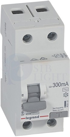Выключатель дифференциального тока 2P 40А 0.3А RX3 (тип AC) Legrand 402033