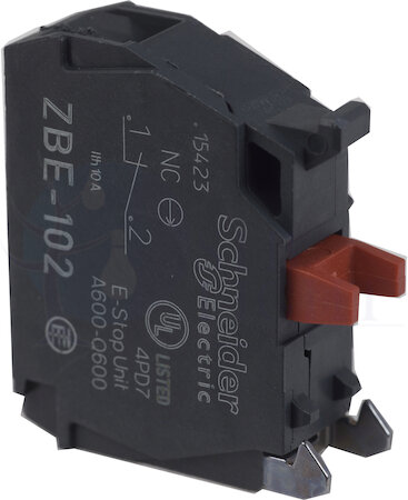 БЛОК-КОНТ.С КЛЕММ.ЗАЖ. ПОД ВИНТ 1НЗ Schneider Electric ZBE102