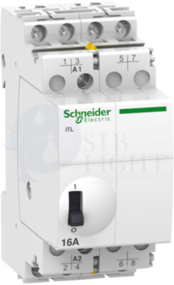 Импульсное реле ACTI9 (415 В AC/24 В AC/12 В DC, 16 А, 4 НО) Schneider Electric A9C30114
