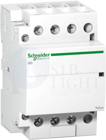 МОДУЛЬНЫЙ КОНТАКТОР 3ПОЛЮСА (3НО).40А. ЦЕПЬ УПРАВЛЕНИЯ 220В 50ГЦ Schneider Electric GC4030M5