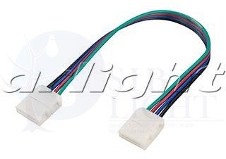 Коннектор выводной FIX-RGB-10mm-150mm-X2 (4-pin) Arlight 023955