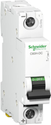 АВТ. ВЫКЛ.C60H-DC 1П 15А C 250В DC Schneider Electric A9N61510