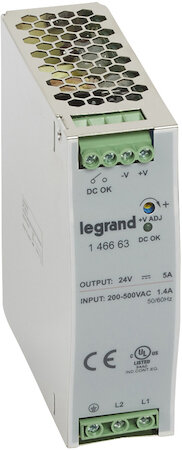 1/2-ф.Имп.Ист.пит.24В 120Вт5A Legrand 146663