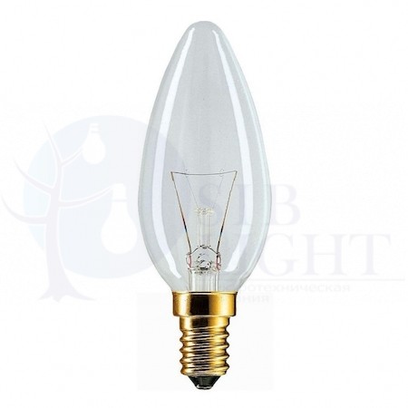 B35 40W 230V E14 CL.1CT/10X10F