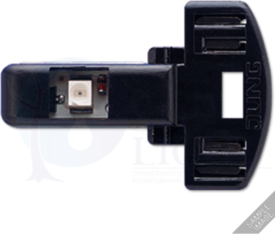 Лампа LED для выключателей 110-250 V, 1.1 mA, зеленая JUNG 90-LEDGN