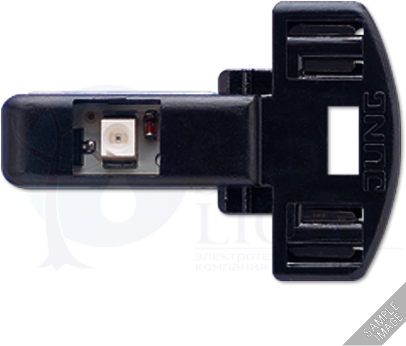 Лампа LED для выключателей 110-250 V, 1.1 mA, зеленая JUNG 90-LEDGN