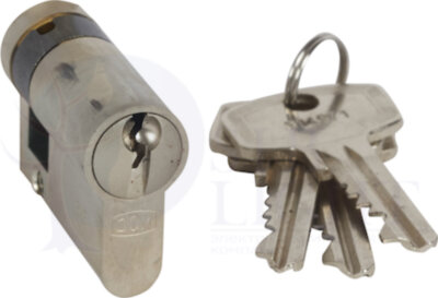 Ключ - личинка DIN номерной, без фиксации, с фиксацией Legrand 775889