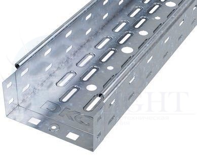 DKC Лоток перфорированный 100х100 L2000, горячеоцинкованный ДКС 35331HDZ