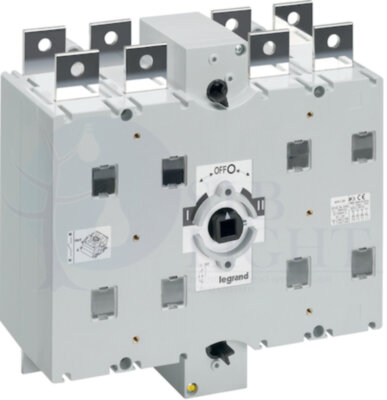 DCX-M Рубильник реверсивный CCF 630A 3П+Н Legrand 431129