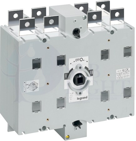 DCX-M Рубильник реверсивный CCF 630A 3П+Н Legrand 431129