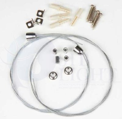 UFL-H01 SILVER 100 POLYBAG Крепления для светодиодных панелей серии PROM-3 Uniel 09463