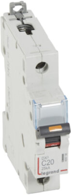Автомат 1P 20А DX3 (25 кА, C) Legrand 409756