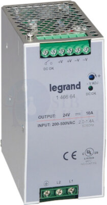 1/2-ф.Имп.Ист.пит.24В 240Вт10A Legrand 146664