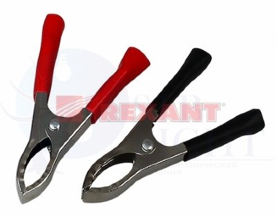 Зажим "крокодил" 30А 75мм (уп.100шт) REXANT 16-0015
