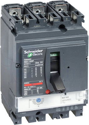 3П3Т АВТОМ. ВЫКЛ. MA100 NSX100N Schneider Electric LV429750