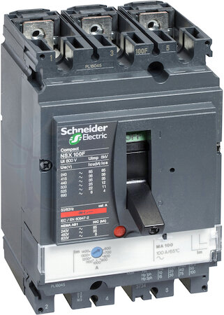 3П3Т АВТОМ. ВЫКЛ. MA100 NSX100N Schneider Electric LV429750