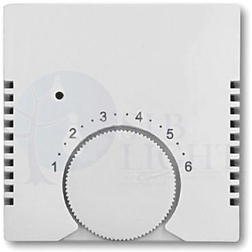 Накладка (центральная плата) для терморегулятора 1094 U, 1097 U, Basic 55, альпийский белый