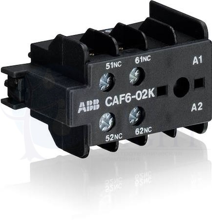 Доп контакт CAF6-02K фронтальной установки для миниконтактров K6 и KC6 ABB GJL1201330R0009