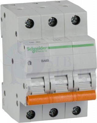 Автомат 3P 40А Домовой (4.5 кА, C) Schneider Electric 11227