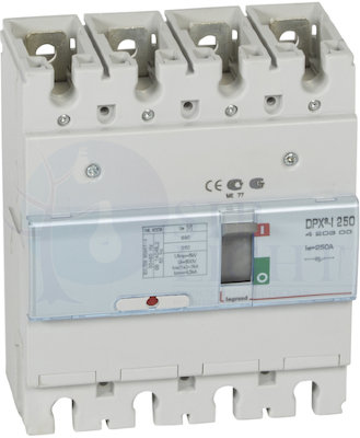DPX3 250 Автоматический выключатель 4P 250А Legrand 420300
