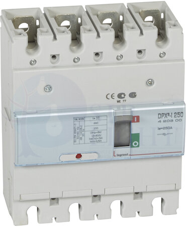DPX3 250 Автоматический выключатель 4P 250А Legrand 420300