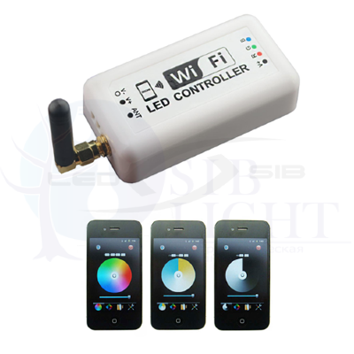 Контроллер LED LS RGB WIFI IOS Android DC12-24V 144-288W