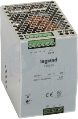 1/2-ф.Имп.Ист.пит.24В 480Вт20A Legrand 146665