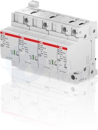 УЗИП OVR T2 3N 80-440s P TS QS (OVR T2 3N 80-440s) ABB 2CTB815708R3700