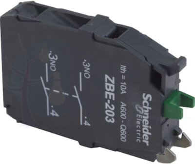 КОНТАКТ ДВОЙНОЙ 2 НО Schneider Electric ZBE203