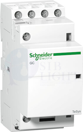 МОДУЛЬНЫЙ КОНТАКТОР 4 ПОЛЮСА (4НЗ).25А. ЦЕПЬ УПРАВЛЕНИЯ 220В 50ГЦ Schneider Electric GC2504M5