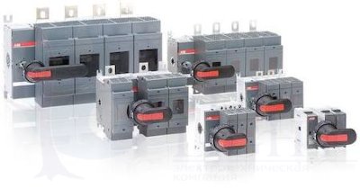 Рубильник OS160GD04N2 без ручки под предохранители DIN-00 ABB 1SCA115881R1001