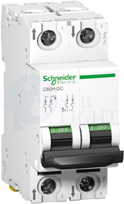 АВТ. ВЫКЛ.C60H-DC 2П 13А C 500В DC Schneider Electric A9N61529