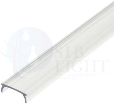 UFE-R01 CLEAR 200 POLYBAG Прозрачный рассеиватель для алюминиевого профиля, пластик. Длина 200 см. ТМ Uniel Uniel UL-00000605