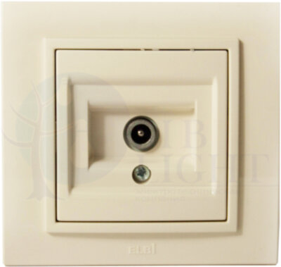 Розетка телевизионная проходная Zena (TV, под рамку, с/у) ABB 500-010300-272