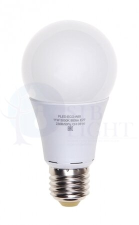 PLED- ECO- A60 11w E27 4000K 880Lm 220V/50Hz светодиод. лампа Jazzway 1033215
