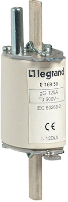 Пл.вставк.gG/gL 80A с/и,разм.0 Legrand 016840