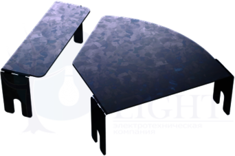 Крышка д/угла гориз.изм. CPO 0-44 осн.80 ДКС 38009HDZL